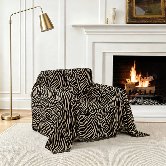 Zebra Black Armchair