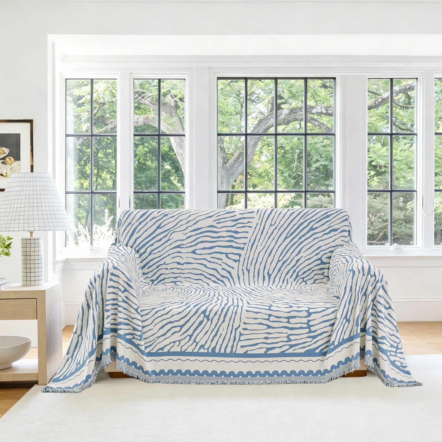Volcano Blue Loveseat